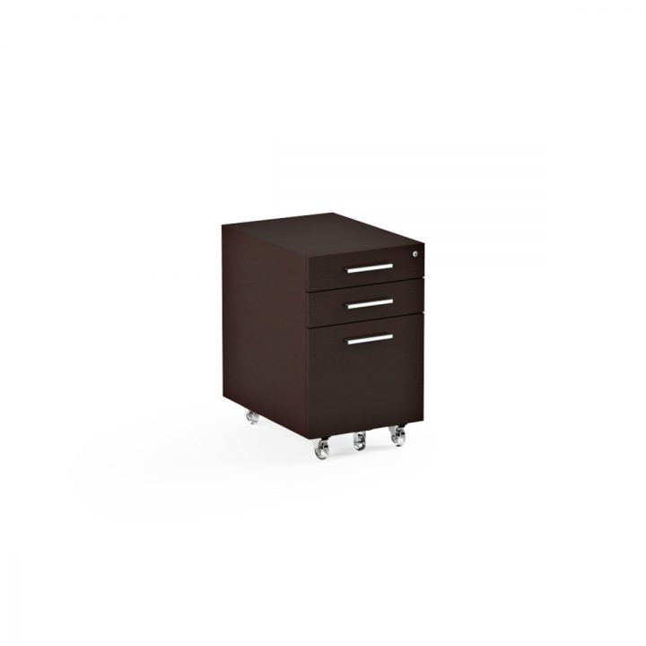Sequel File Pedestal 6007-2 by BDi - Walnut