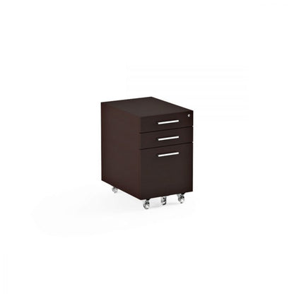 Sequel File Pedestal 6007-2 by BDi - Walnut