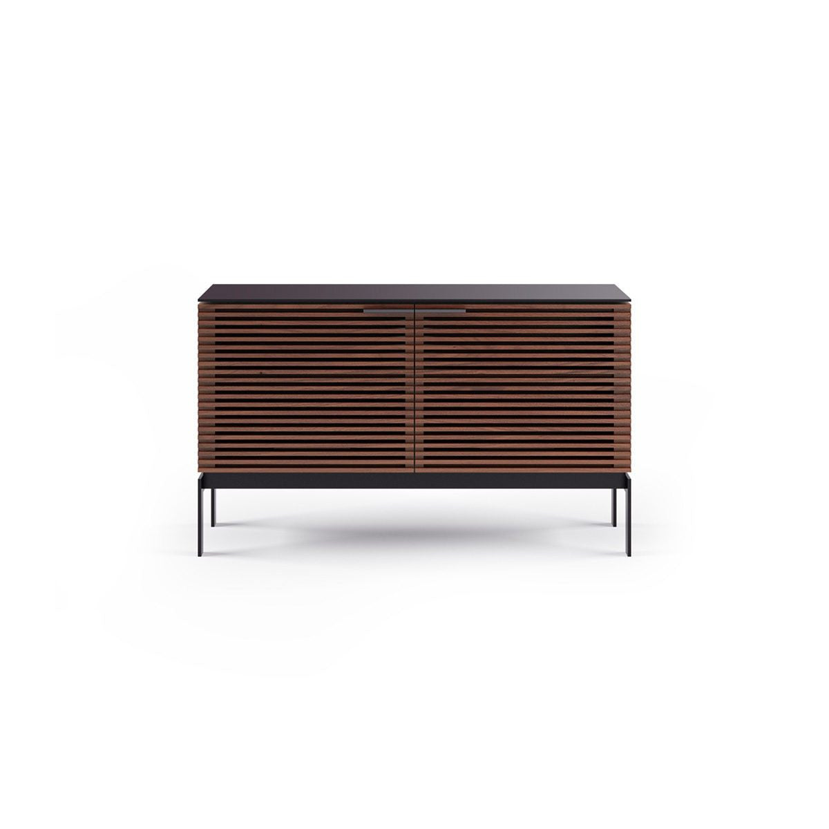 BDi Corridor® SV 7128 - Double Cabinet - Charcoal Stained Ash - Affordable Modern Furniture at By Design 