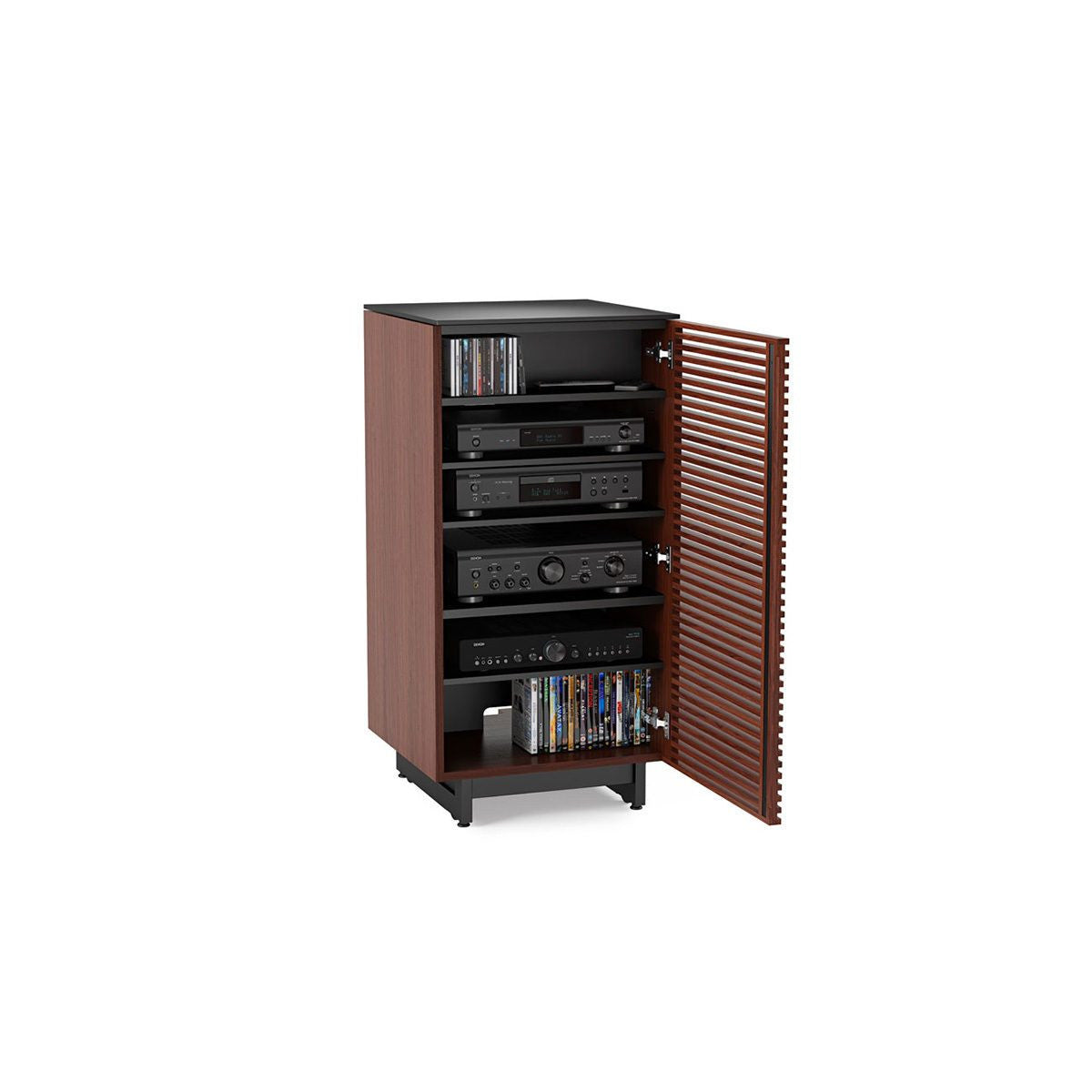 BDi Corridor 8172 - Enclosed Audio Tower - 3 Finishes - Affordable Modern Furniture at By Design 