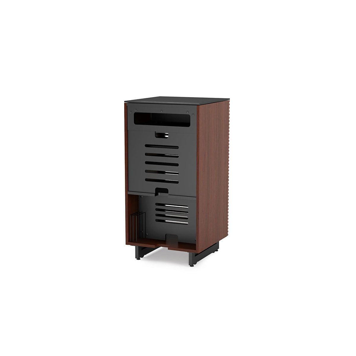 BDi Corridor 8172 - Enclosed Audio Tower - 3 Finishes - Affordable Modern Furniture at By Design 