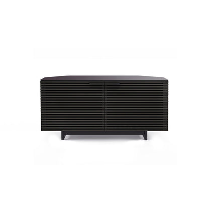 BDi Corridor® 8175 - Corner Media Cabinet - Chocolate Stained Walnut - Affordable Modern Furniture at By Design 