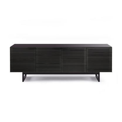 BDi Corridor® 8179 - Media Console - Charcoal Stained Ash - Affordable Modern Furniture at By Design 