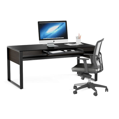 BDi Corridor™ 6521 Desk - Charcoal Stained Ash - Affordable Modern Furniture at By Design 