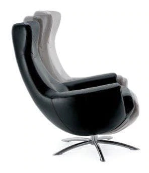 Baloo Chair and Ottoman by Fjords