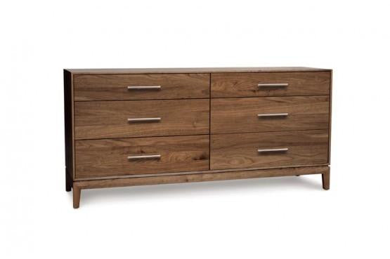 Mansfield 6 Drawer Dresser by Copeland Furniture - Affordable Modern Furniture at By Design 