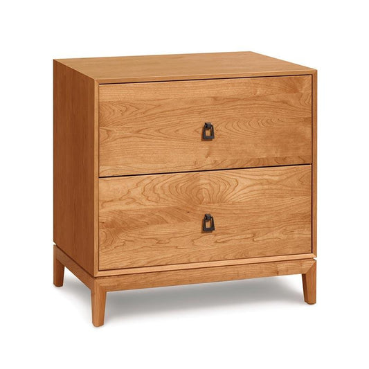 Mansfield 2 Drawer Nightstand by Copeland Furniture - Affordable Modern Furniture at By Design 